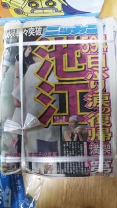 日刊スポーツ古新聞のサムネイル