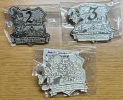ホテルミラコスタ ピンバッジ 2周年 3周年 5周年 セットのサムネイル
