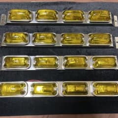 ま*ん様 4連車高灯、レトロ、角マーカー、前開き、新品、未使用、配線済み m73258484802_1.jpg?1776126241