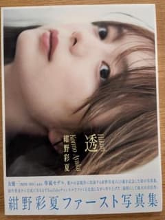 【シュリンク未開封】紺野彩夏 ファースト写真集 透のサムネイル