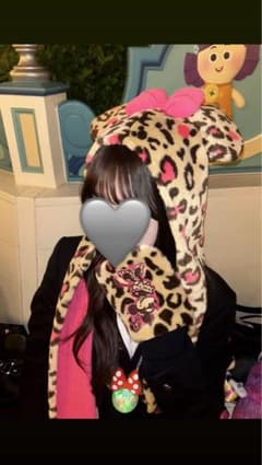 ヒョウ柄 マフラー ディズニーのサムネイル