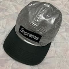 レア　美品　Supreme Metallic Camp Capのサムネイル