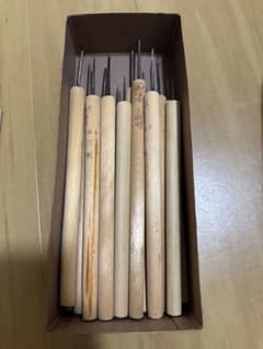 木工　木彫用　彫刻刀　丸刀　平刀　14本　大量セット　職人向けのサムネイル