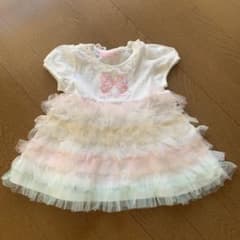 メゾピアノピアノ　ワンピース　80サイズのサムネイル