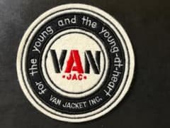 VAN JAC ワッペン 刺繍　未使用品のサムネイル