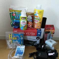 GEX スリムフィルターM 水槽用品セット まとめ売りのサムネイル