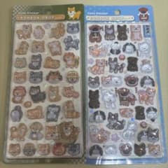 【正規品/匿名配送】ボンボンドロップシール 和柄　柴犬　和犬のサムネイル