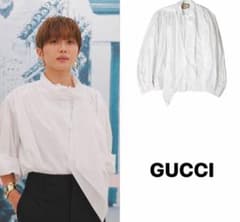 Nissy着用 GUCCI リボンシャツ 超希少 - メルカリ