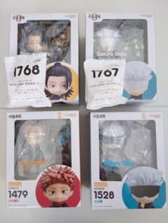 ねんどろいど　五条悟　夏油傑　虎杖悠仁　特典顔パーツあり　呪術廻戦のサムネイル