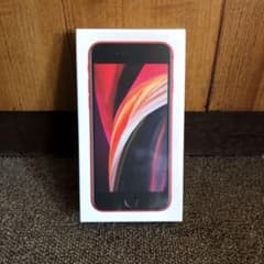 即日発送　iPhone SE2 128GB 新品未使用　SIMフリー　レッドのサムネイル