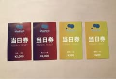 稲毛海浜公園プール 1DAYチケットのサムネイル