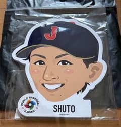 侍ジャパン WBC 周東右京　顔パネル　ガチャガチャ m73265674567_1.jpg?1771670848