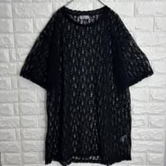 極美品】DIOR ディオール オブリーク シースルー Tシャツ トロッター 