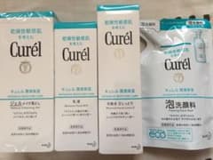 キュレル 化粧水 乳液 メイク落とし 泡洗顔 4点セットのサムネイル