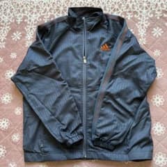 adidas 150cm トレーニングウェアセットアップ グレーのサムネイル