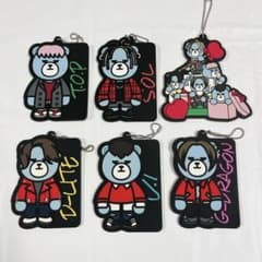 BIGBANG 빅뱅 KRUNK 고무 열쇠 고리 매력 6개