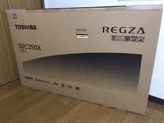 東芝50V型BS/CS 4Kチューナー内蔵液晶テレビ　REGZA 50C350Xのサムネイル