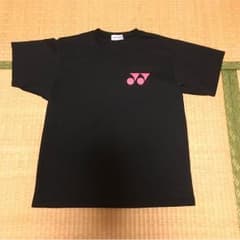 ヨネックスシャツ黒 ユニSサイズのサムネイル