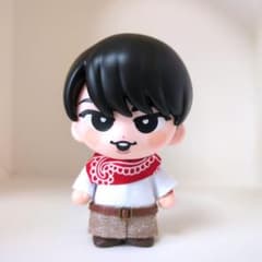 すのチル ソフビ用 スカーフ付き服セット Snow Man 宮舘涼太 舘様 赤