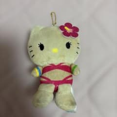 ハローキティ マスコット ぬいぐるみ XOXOギャル　日焼けキティ　サンリオのサムネイル