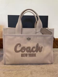 ⭐︎美品⭐︎コーチCoachロゴ入り カーゴトートショルダーバッグ/ ベージュ26のサムネイル