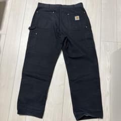 Carhartt ダブルニー ブラック W36 ダックパンツのサムネイル