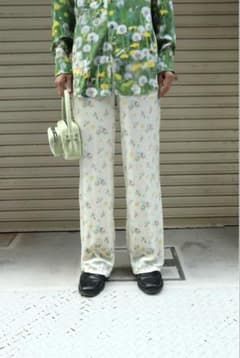 MASU PRINT VELOUR EASY PANTS 44 - メルカリ
