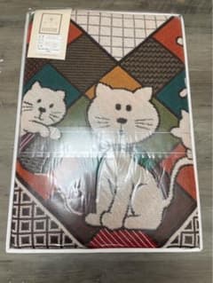 RENAÎTRE ルネートル 猫柄 大判ブランケット 200×200 アクリル - メルカリ