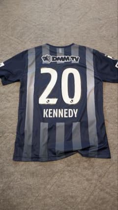 アビスパ福岡 ユニフォーム XO　三國ケネディエブス アビスパ福岡 ユニフォーム XO 三國ケネディエブス - メルカリ