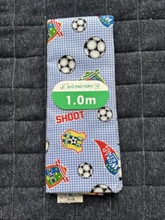 生地　サッカー柄　ハンドメイド　手芸材料