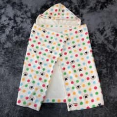 ミキハウス　タオルポンチョ　開封済　未使用　綿100%  60×102cmのサムネイル
