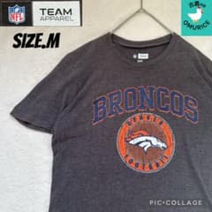 [古着]NFL デンバー・ブロンコス Tシャツ M フットボール
