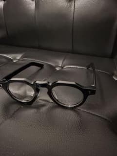クラウンパント 黒ぶち眼鏡 レスカ ギュパール フレンチビンテージ