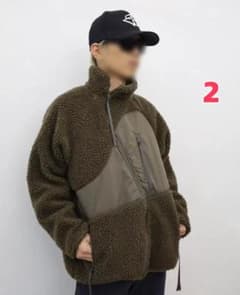 JieDa ジエダ オーエル ボアフリースジップジャケット サイズ1 OL - FLEECE JACKET | BLACK | ジャケット | NapsNote