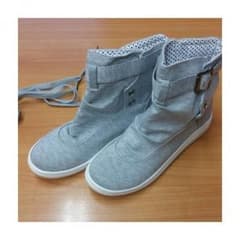 【新品・未使用　24.5】　レディース　ハイカットスニーカーのサムネイル