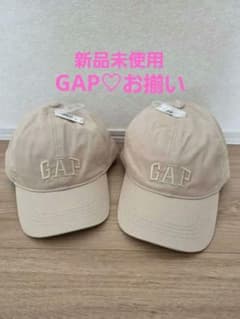 GAP ベージュ帽子 お揃いのサムネイル