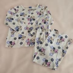 Kids' Pajamas: Minnie Mouse All-Over Print, Long Sleeves, Top and Bottom Set