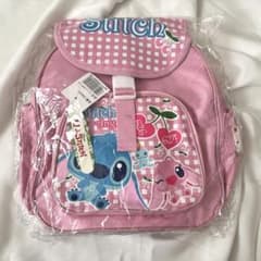【新品未使用】スティッチ　キッズリュックのサムネイル