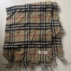 Burberrys マフラー ノバチェック カシミヤのサムネイル