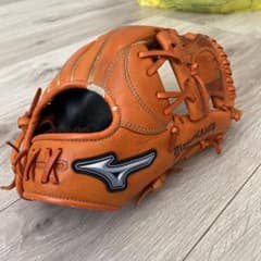 Mizuno Diamond Ability 少年軟式グローブ オレンジ　小さめ Mizuno Diamond Ability 少年軟式グローブ オレンジ 小さめ - メルカリ