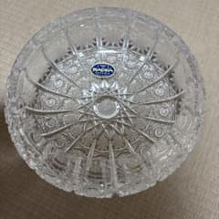Bohemia Glass クリスタルボウル、灰皿。 RADKA BOHEMIA クリスタル ガラス ボウル 灰皿 小物入れ - メルカリ