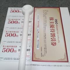 GEO　ゲオ株主優待券のサムネイル