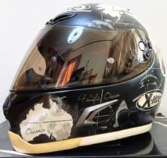 X-lite   カルロスチェカモデル　オフ ホワイト　ヘルメット
　X-802R サイズXL NORAN X-Lite X-802R カルロス・チェカ ✦Lサイズ - メルカリ