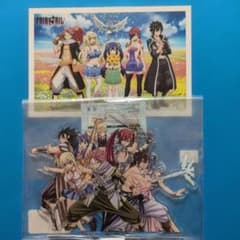 フェアリーテイル キャラアクリルフィギュア 集合デザイン ポスト
