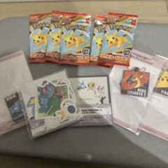 ポケモン プロモカードパック ラバーチャーム ステッカーセットのサムネイル