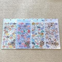 水族館限定　クーリア　正規品　ボンボンドロップシール　４枚セット