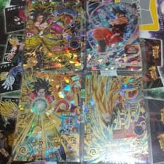 ドラゴンボールヒーローズカードまとめ売り４枚のサムネイル