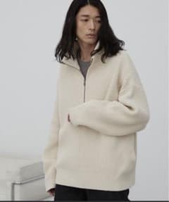 HALF ZIP AZE KNITのサムネイル
