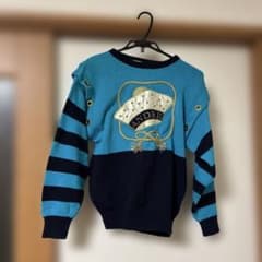 ANDRELUCIANO 刺繍デザイン ニットセーターのサムネイル