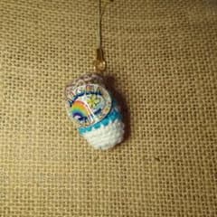 ハンドメイド　カギ編み　ミニラテカップのサムネイル